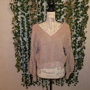 Abercrombie and Fitch: Tan Sweater